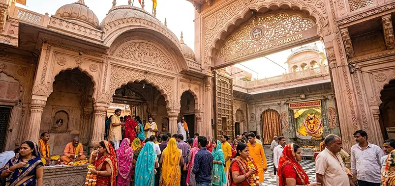 Banke Bihari Temple Vrindavan: Darshan Timings, History & Visitor Guide