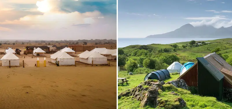 Desert Camping in Rajasthan