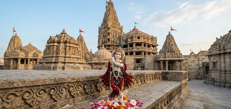Dwarkadhish Temple Dwarka: Timings, Darshan & Travel Guide
