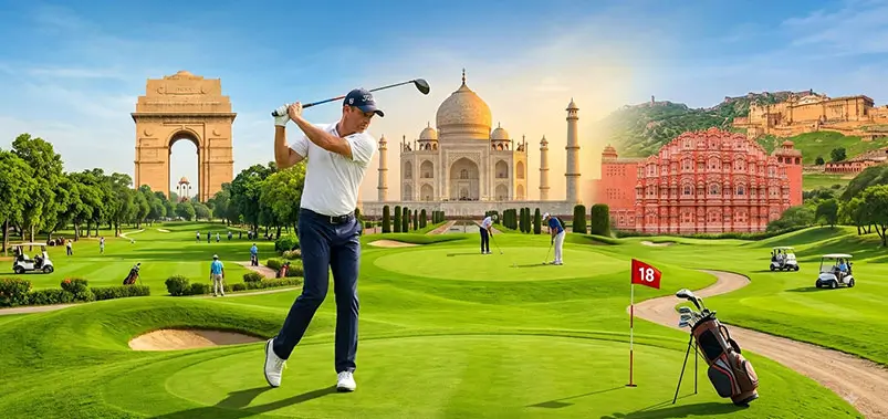 Golden Triangle Golf Tour in India | Luxury Golf & Palace Stay