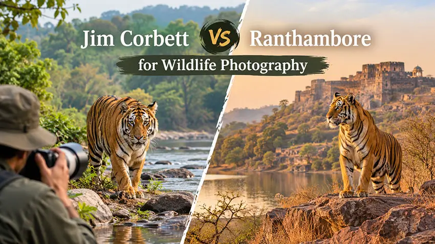 Jim Corbett vs Ranthambore for Wildlife Photography: 5-Day Plan