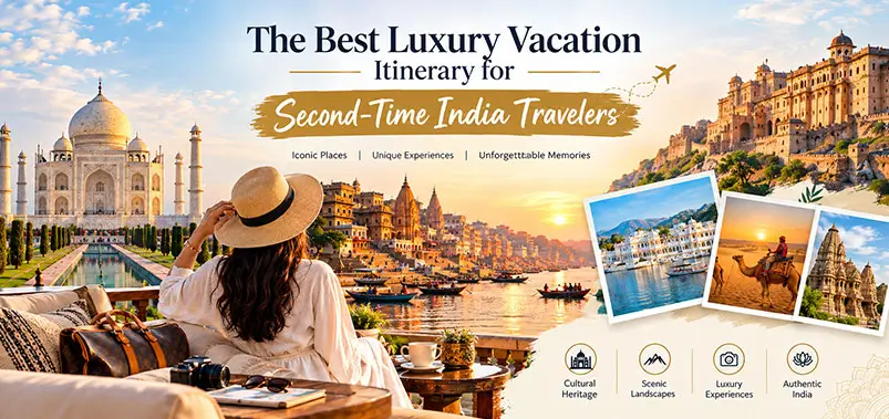 Best Luxury India Itinerary for Second-Time Visitors
