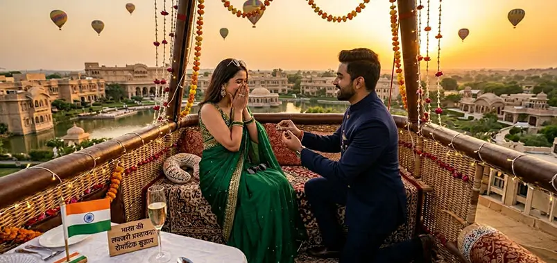 Best Places to Propose in India: Luxury & Romantic Ideas for Couples