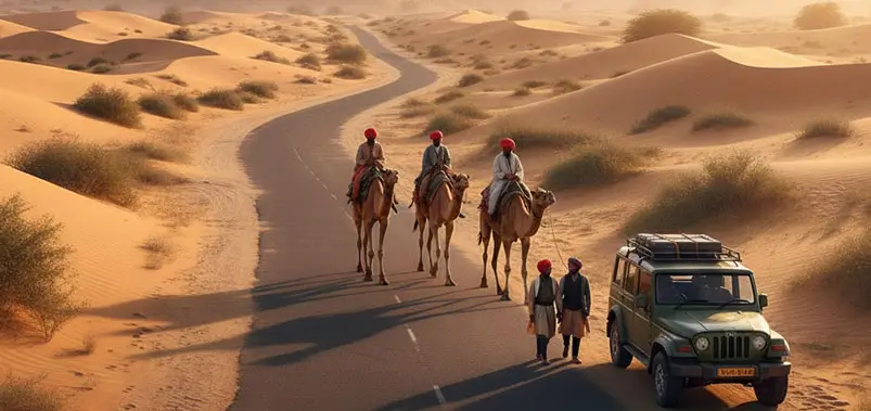 Rajasthan Road Trip Itinerary – Explore Desert Cities with a Private Driver