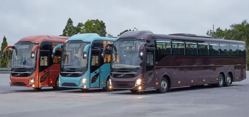 Volvo Bus Rental in India With Driver – Best for Large Groups, Weddings & Corporate Travel