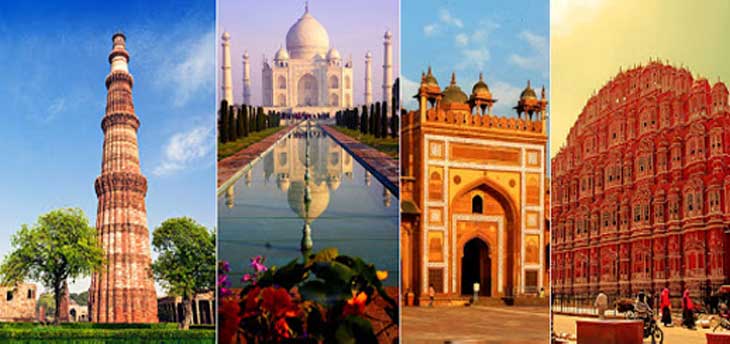 What makes Agra a famous place to discover in the Golden Triangle Tour?