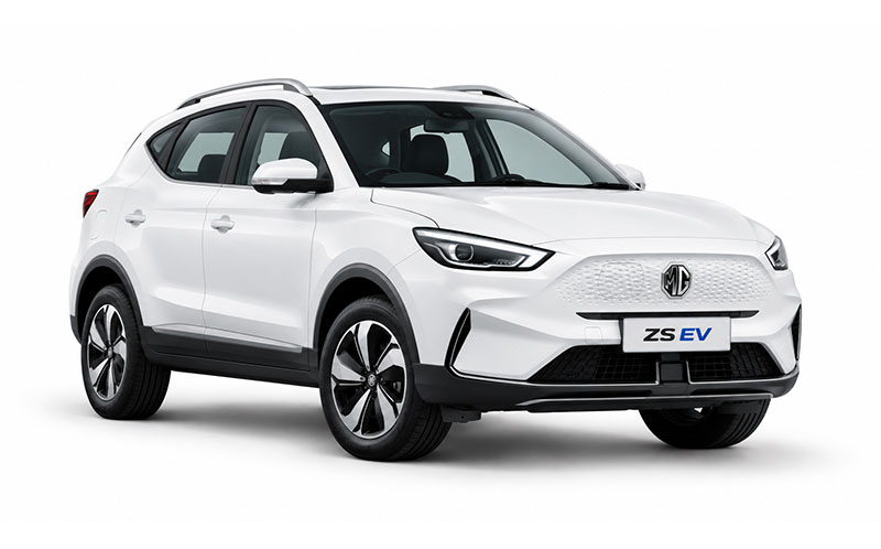 MG ZS EV Electric Car Rental in India With Driver