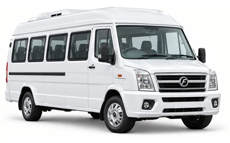 Tempo Traveller Rental India Group Tour Vehicle Hire
