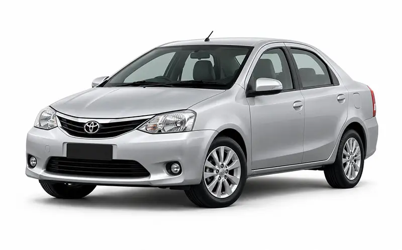 Toyota Etios Car Rental India Budget Sedan Hire