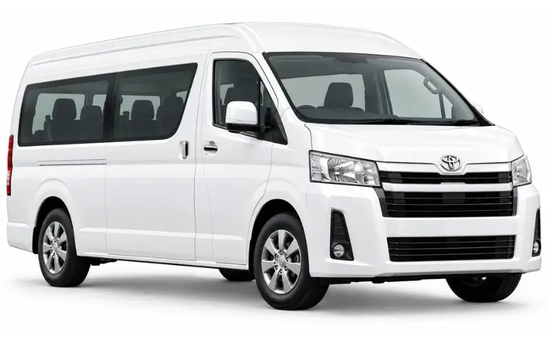 Toyota Hiace Van Rental India Group Travel Vehicle