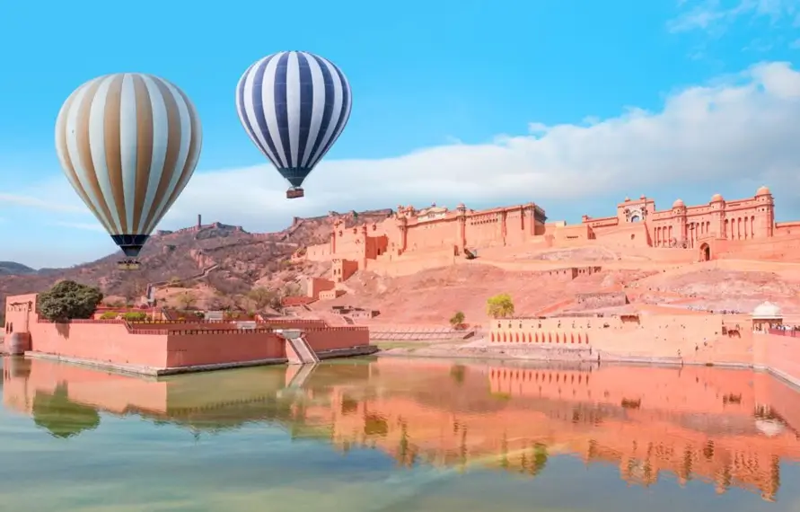 Golden Triangle Tour with Hot Air Balloon Jaipur