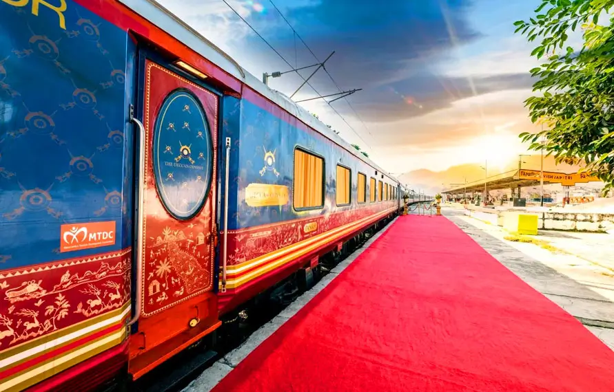deccan odyssey luxury train exterior