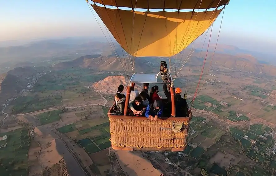 Golden Triangle Tour with Hot Air Balloon Jaipur