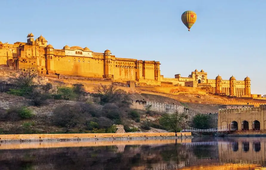 Golden Triangle Tour with Hot Air Balloon Jaipur