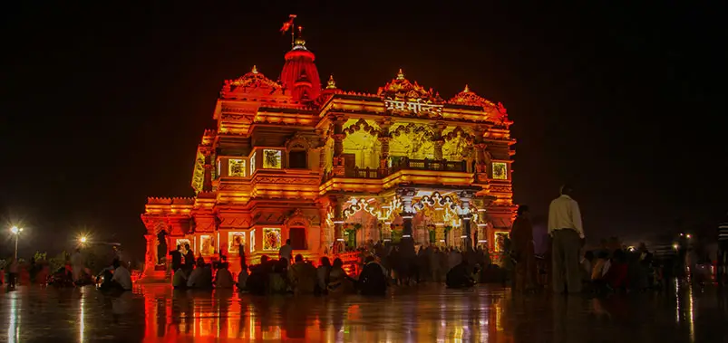 Prem-Mandir-Light-Show