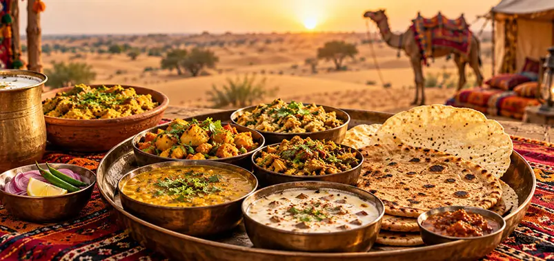 Desert Vegetarian Specialities from the Thar