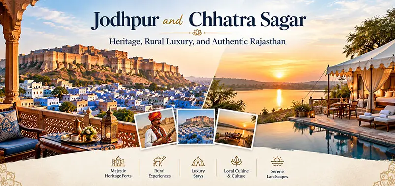 Jodhpur and Chhatra Sagar - Heritage, Rural Luxury, and Authentic Rajasthan