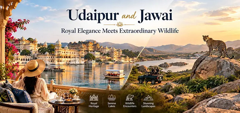 Udaipur and Jawai - Royal Elegance Meets Extraordinary Wildlife